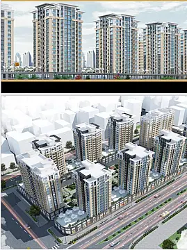 Satılır 2 otaqlı mənzil 89.7 m²