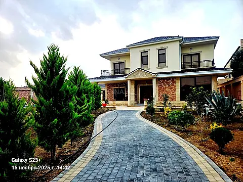 Satılır 6 otaqlı həyət evi 400 m² — Bakı, Novxanı 6 otaq 400.00 m²