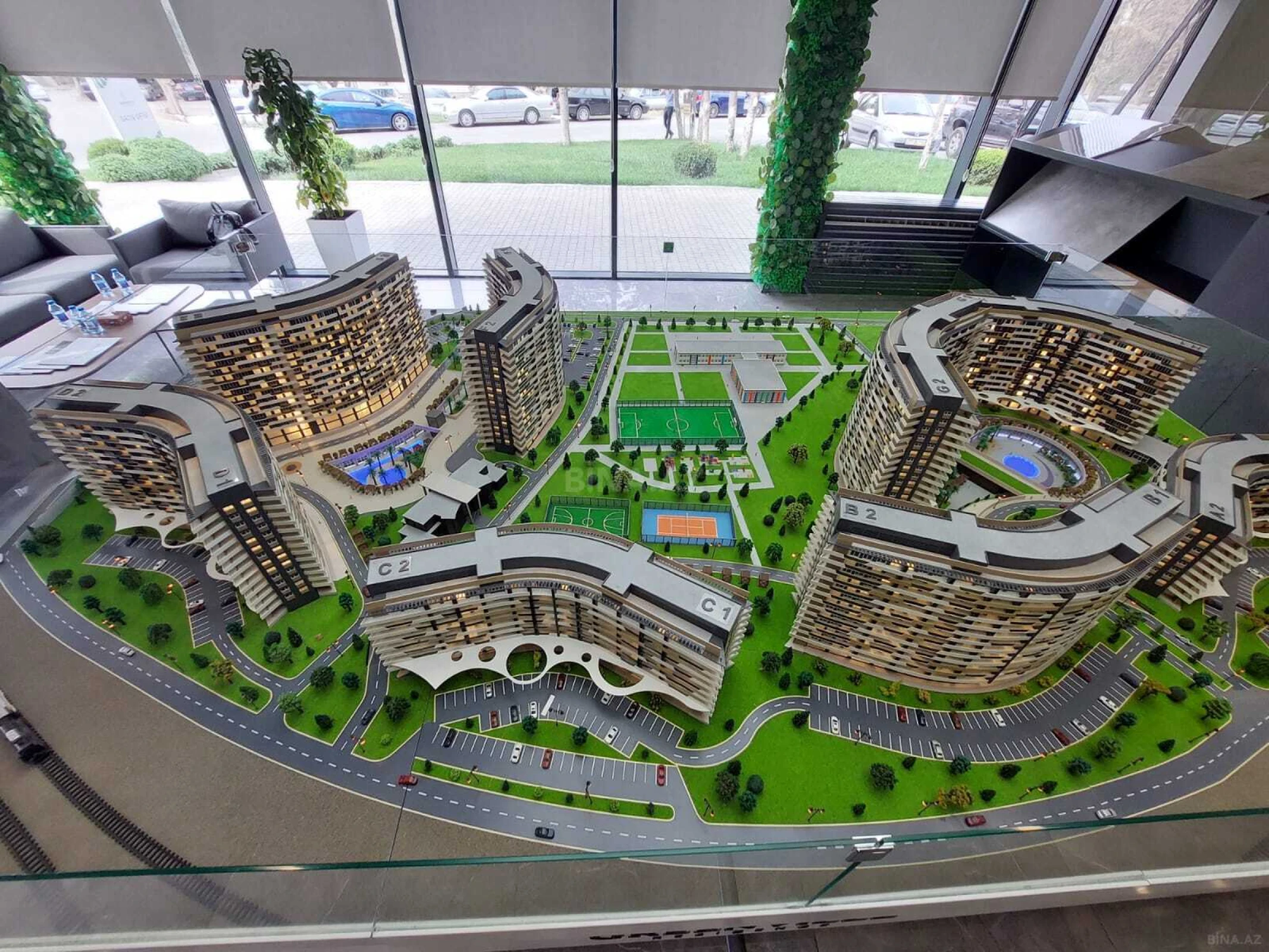 Satılır 2 otaqlı mənzil 81 m²