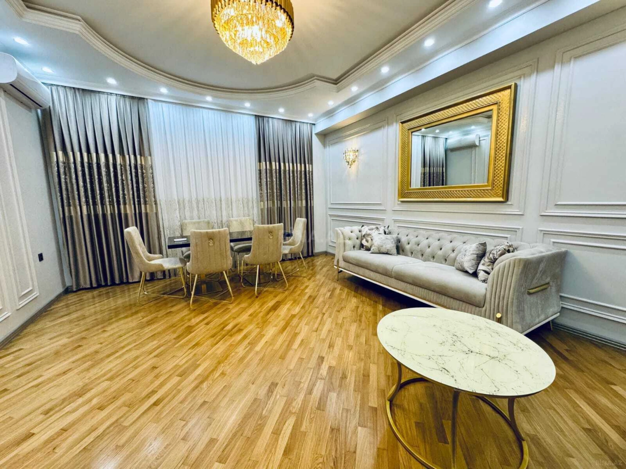 Kirayə verilir 4 otaqlı mənzil 144 m²