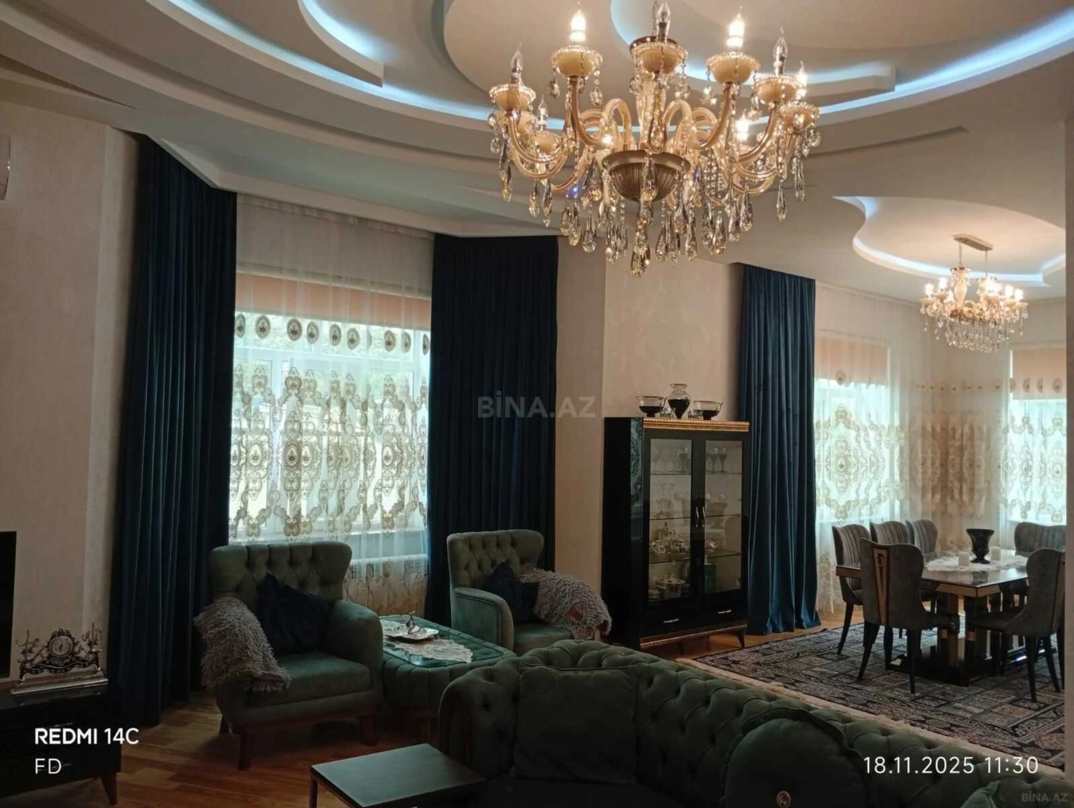 Satılır 5 otaqlı həyət evi 168 m²