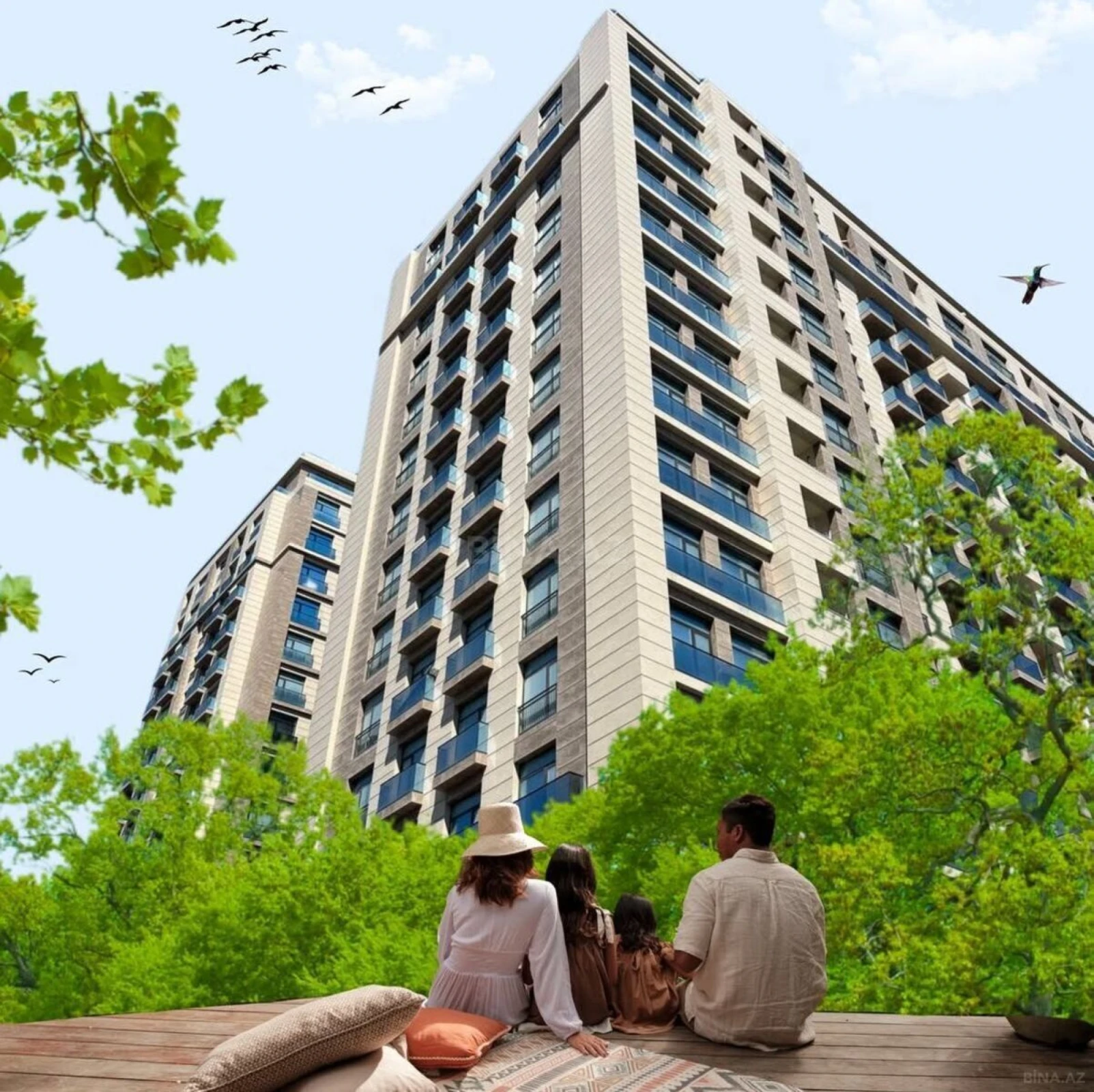 Satılır 5 otaqlı mənzil 267.5 m²