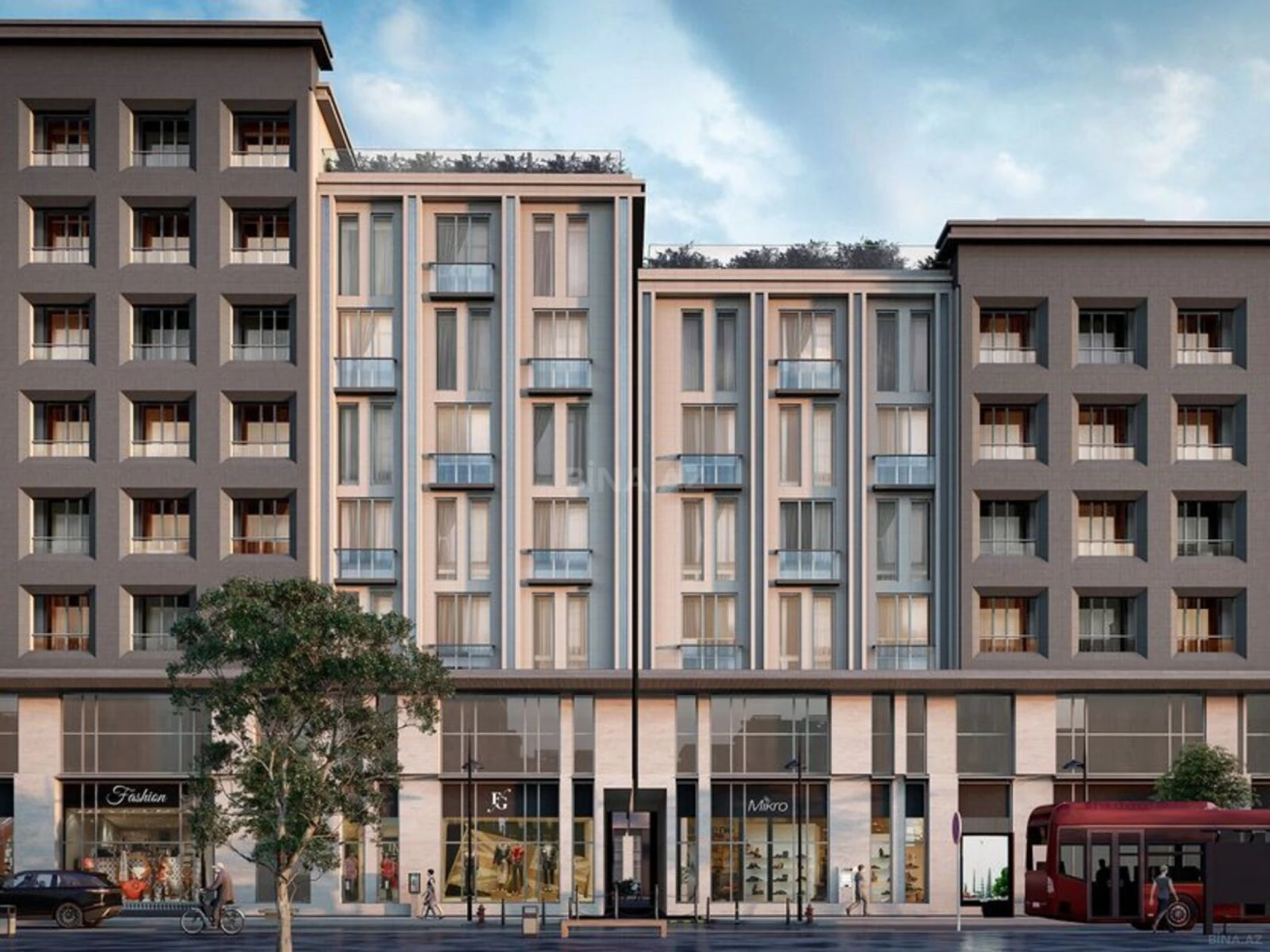 Satılır 4 otaqlı mənzil 231 m²