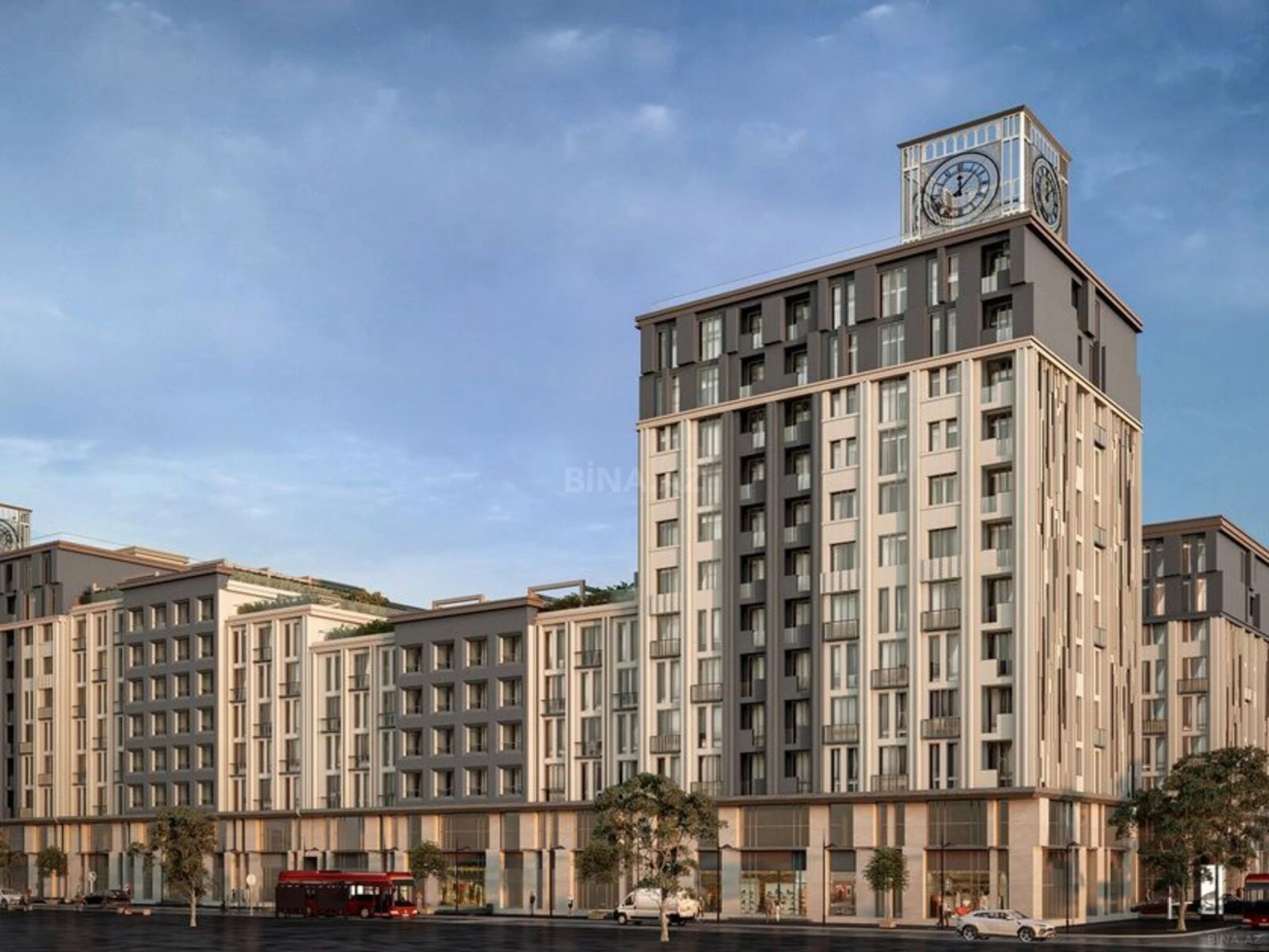 Satılır 4 otaqlı mənzil 231 m²