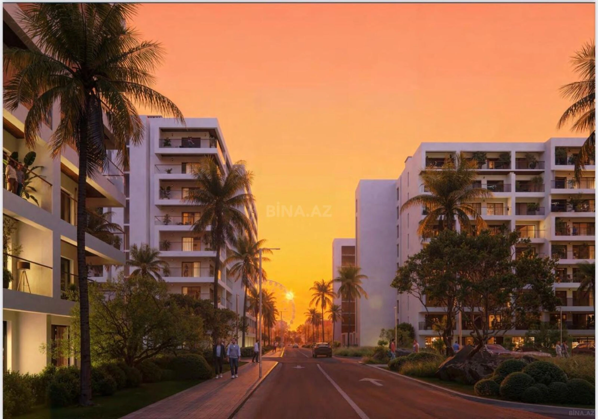 Satılır 1 otaqlı mənzil 57 m²