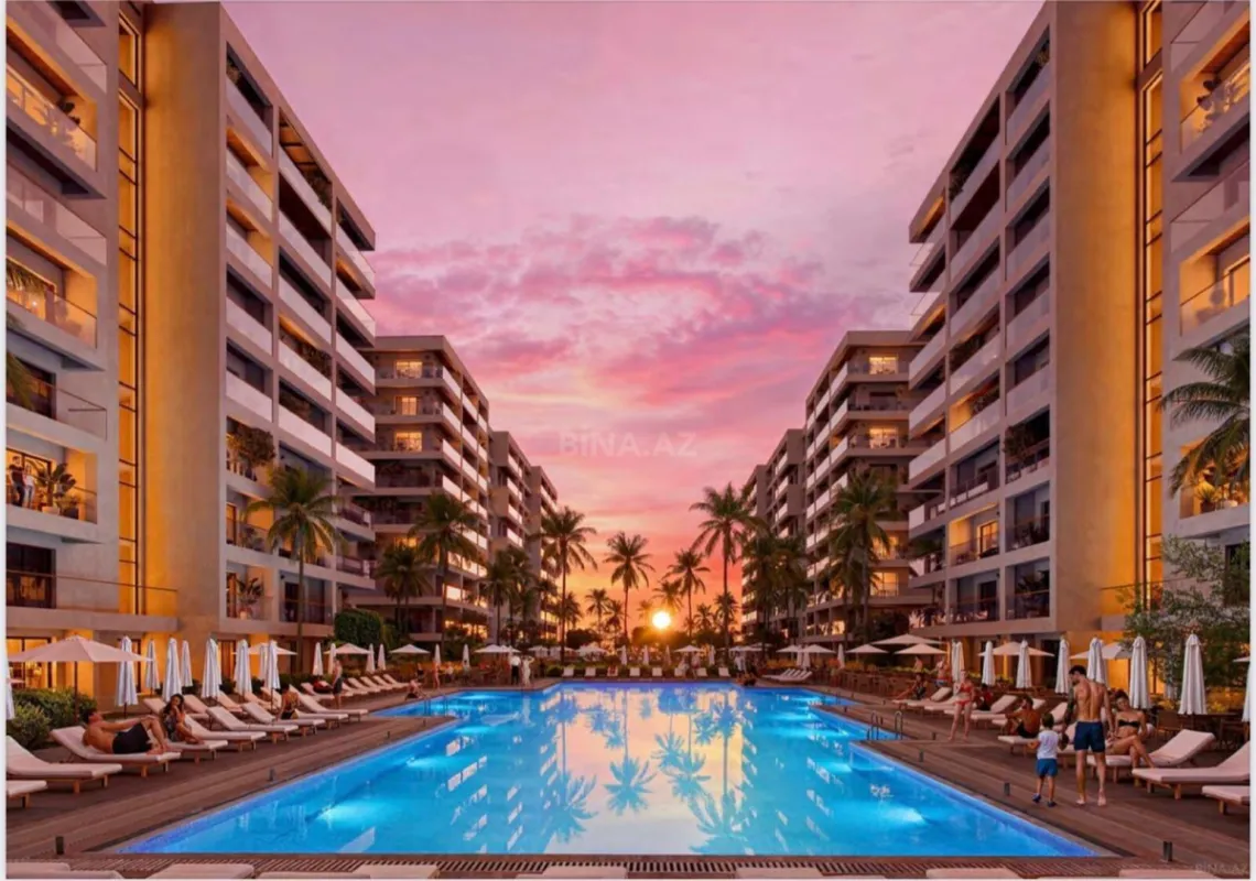 Satılır 1 otaqlı mənzil 57 m²