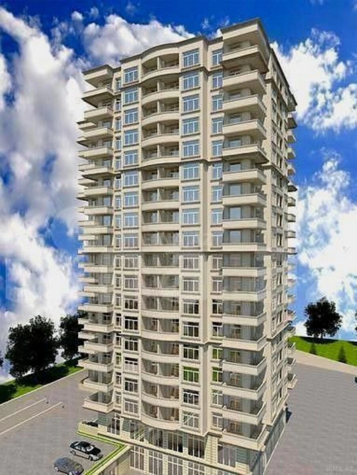 Satılır 2 otaqlı mənzil 99.5 m²