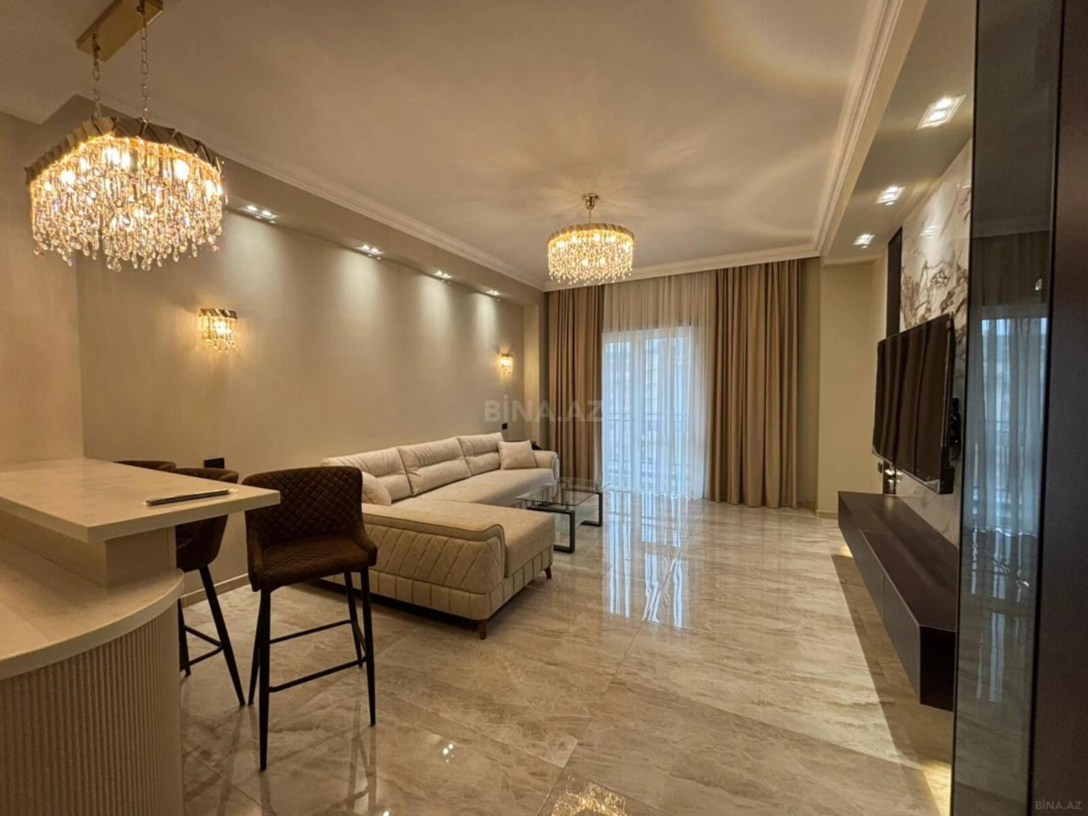 Kirayə verilir 3 otaqlı mənzil 110 m²