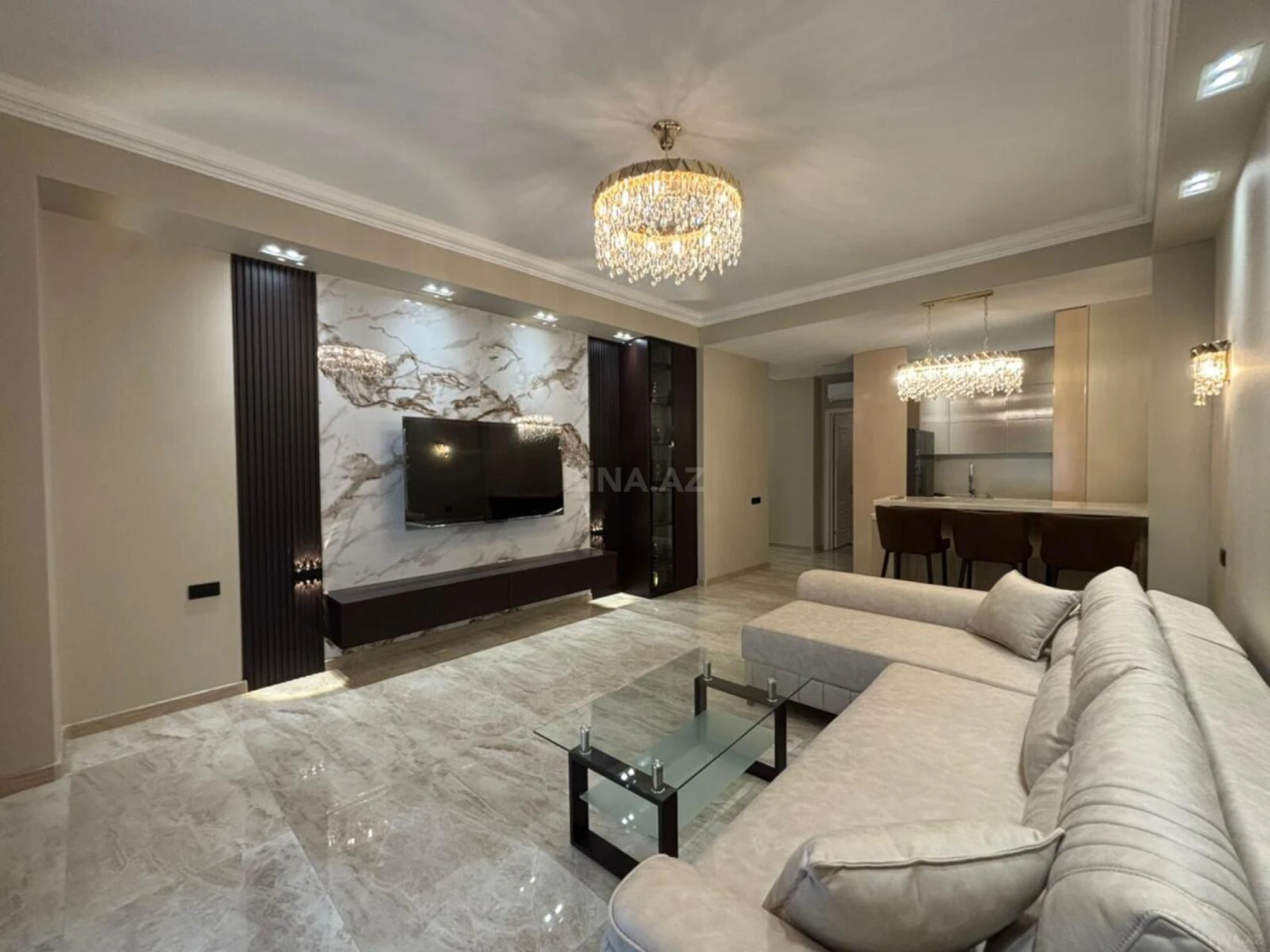 Kirayə verilir 3 otaqlı mənzil 110 m²
