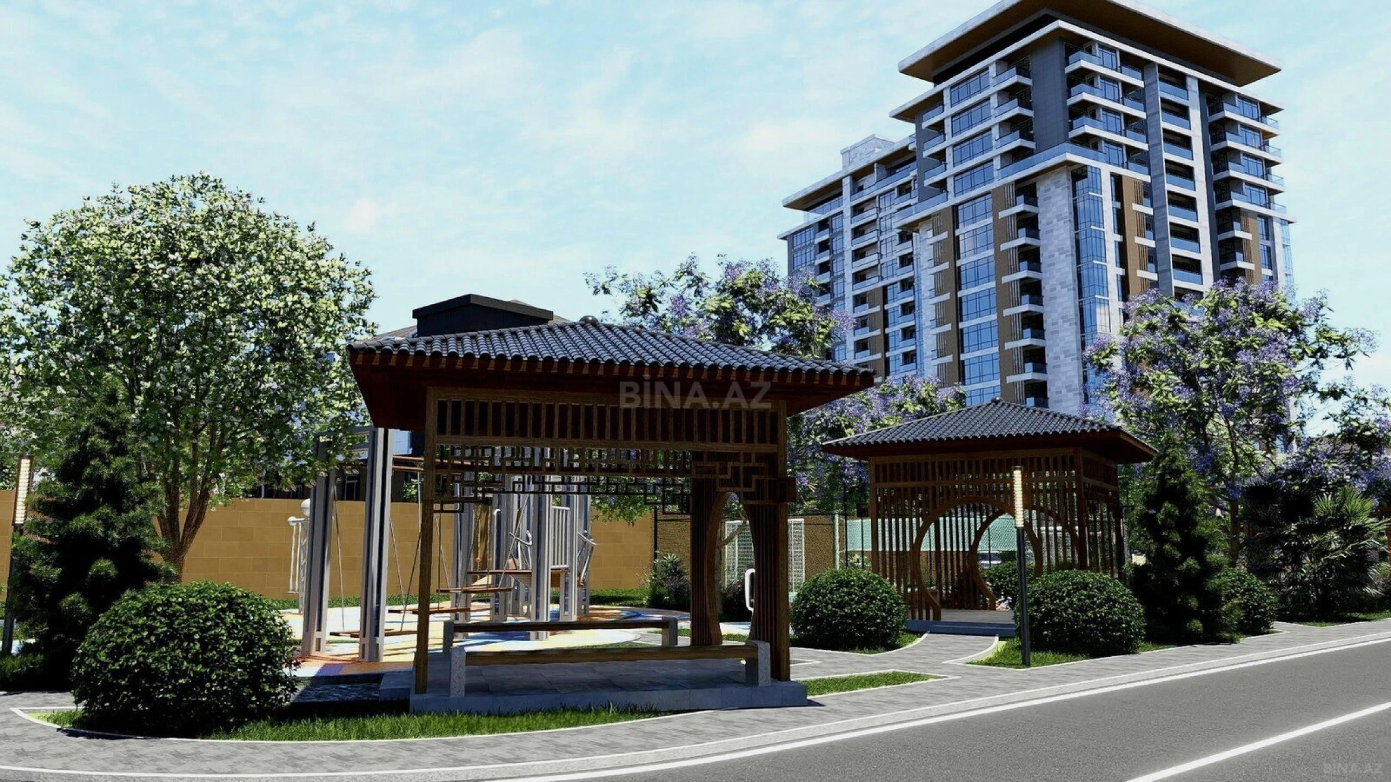 Satılır 3 otaqlı mənzil 126.7 m²