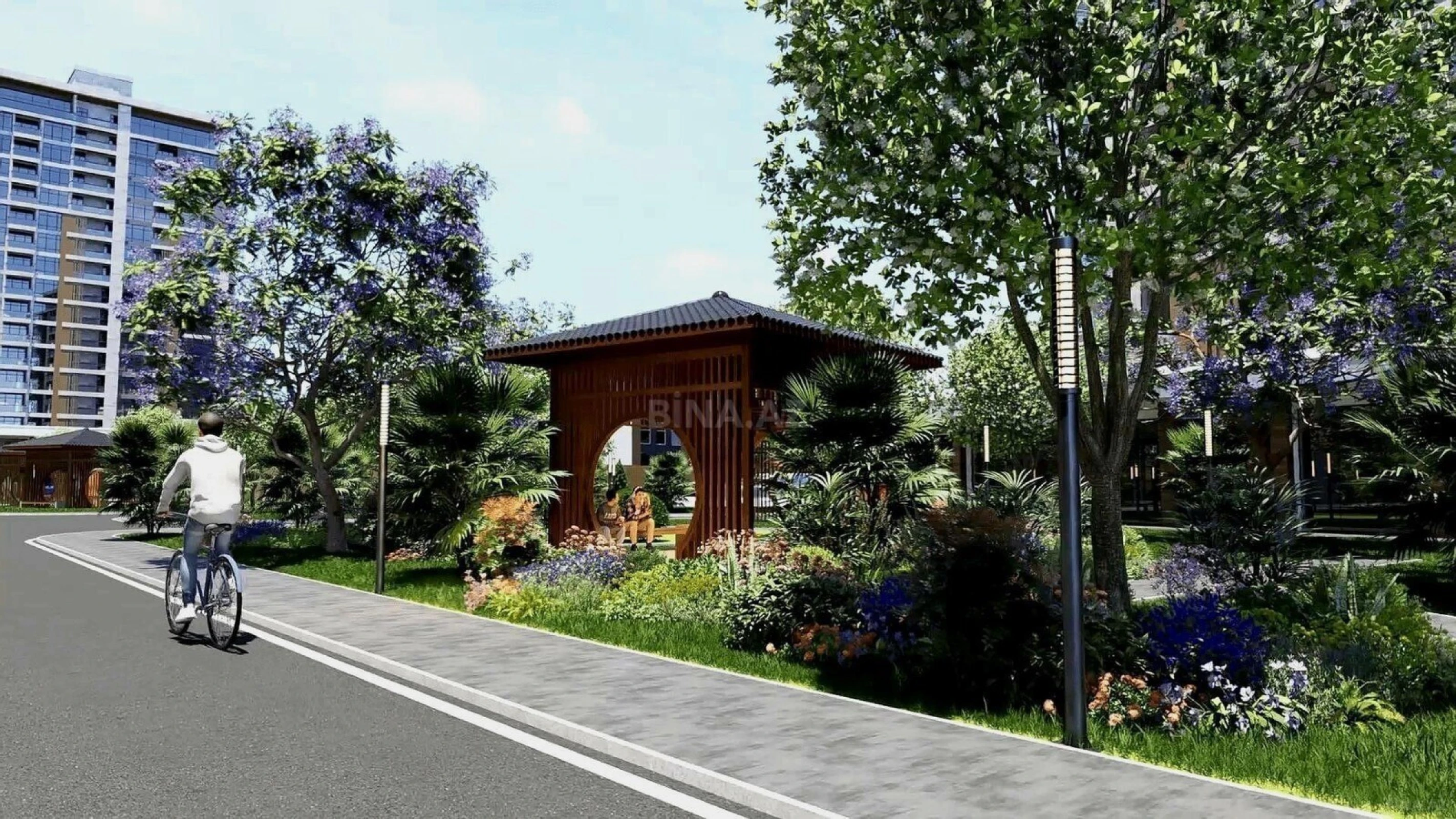 Satılır 3 otaqlı mənzil 126.7 m²