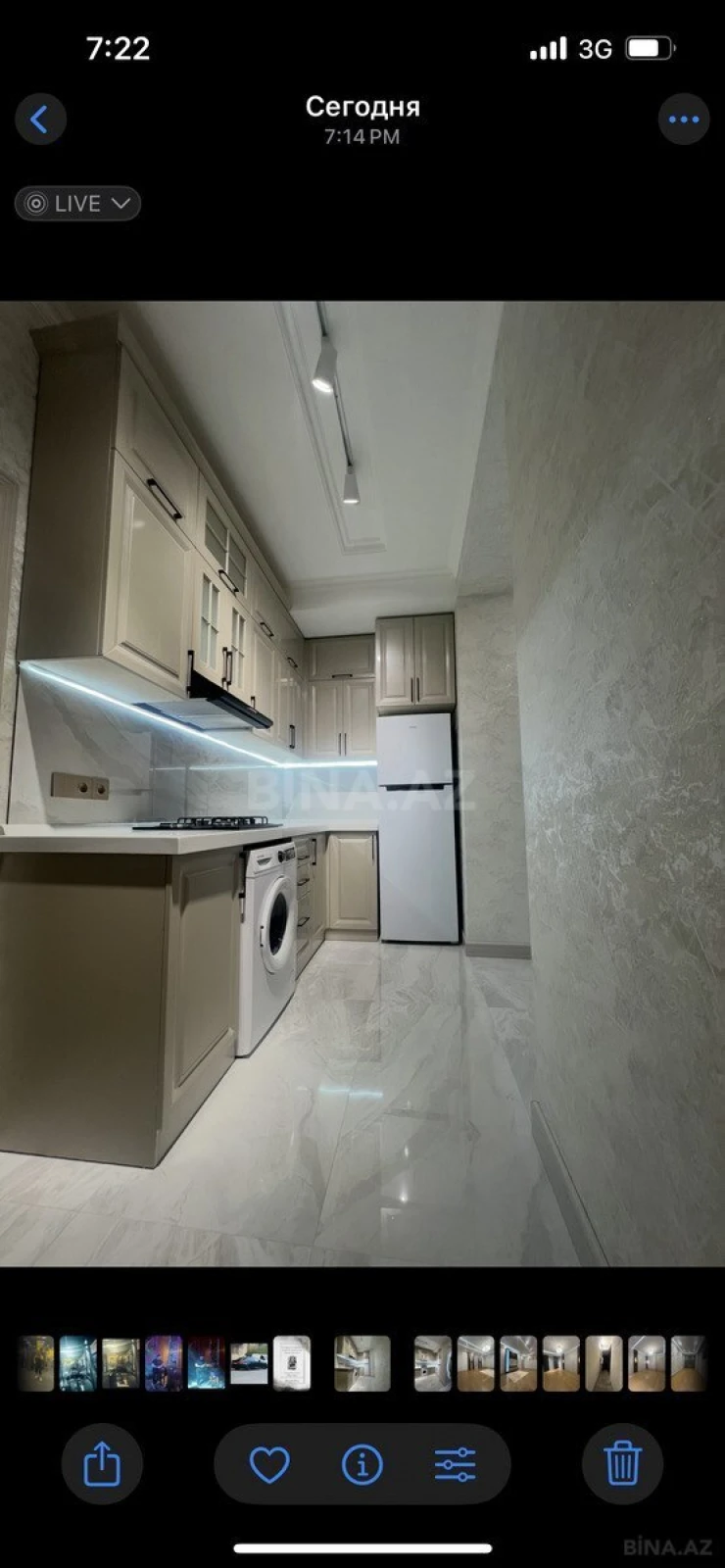 Satılır 3 otaqlı mənzil 76 m²