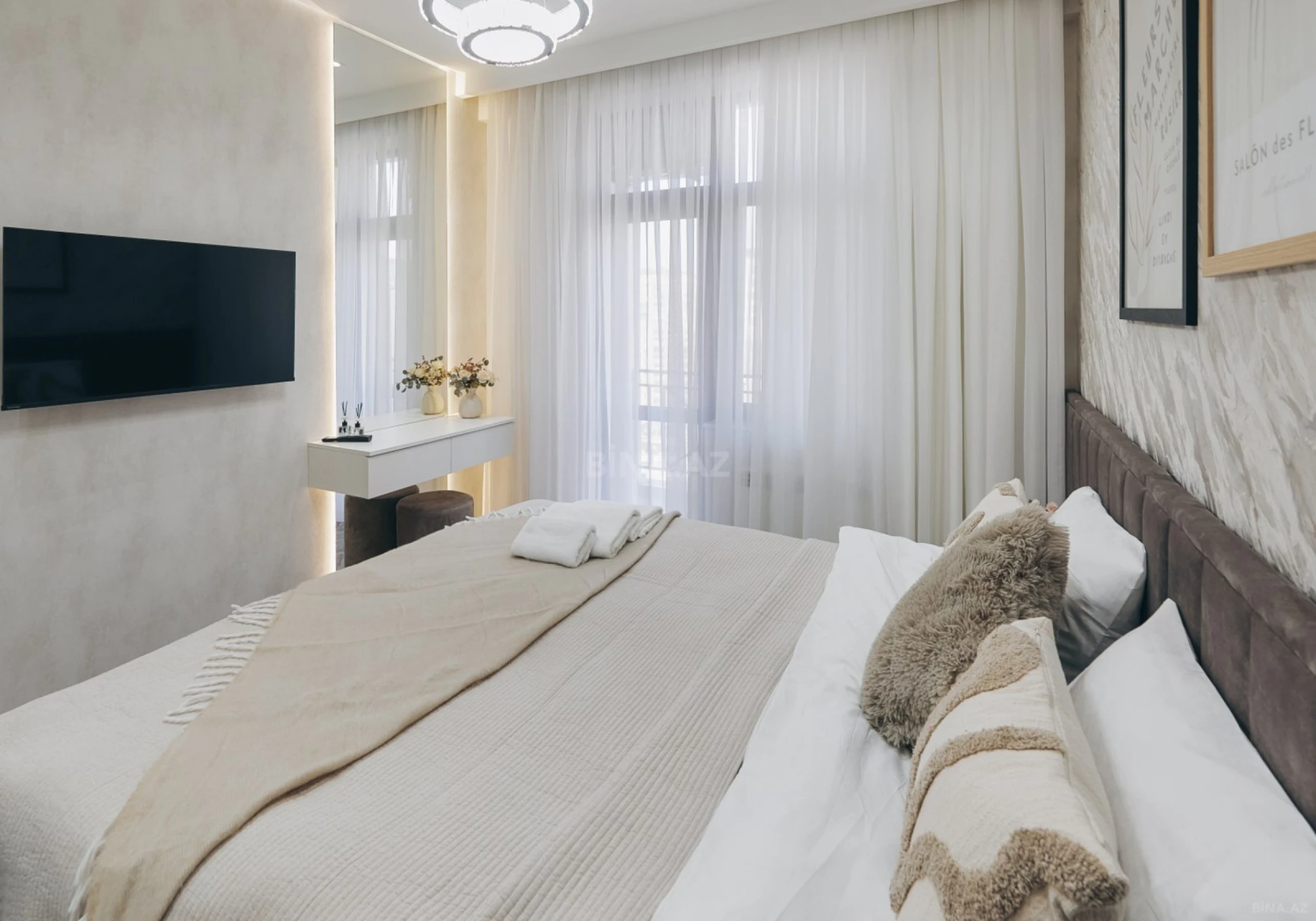 Kirayə verilir 2 otaqlı mənzil 58 m²