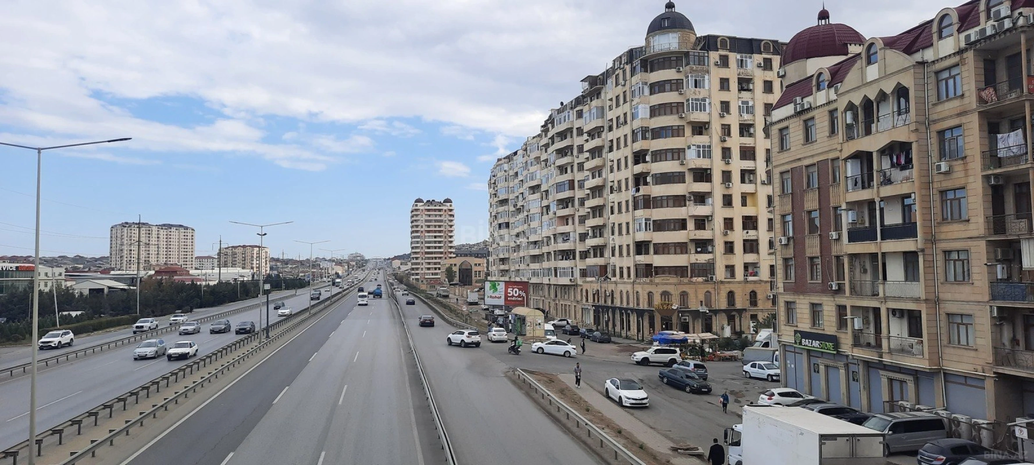 Satılır 1 otaqlı mənzil 45 m²