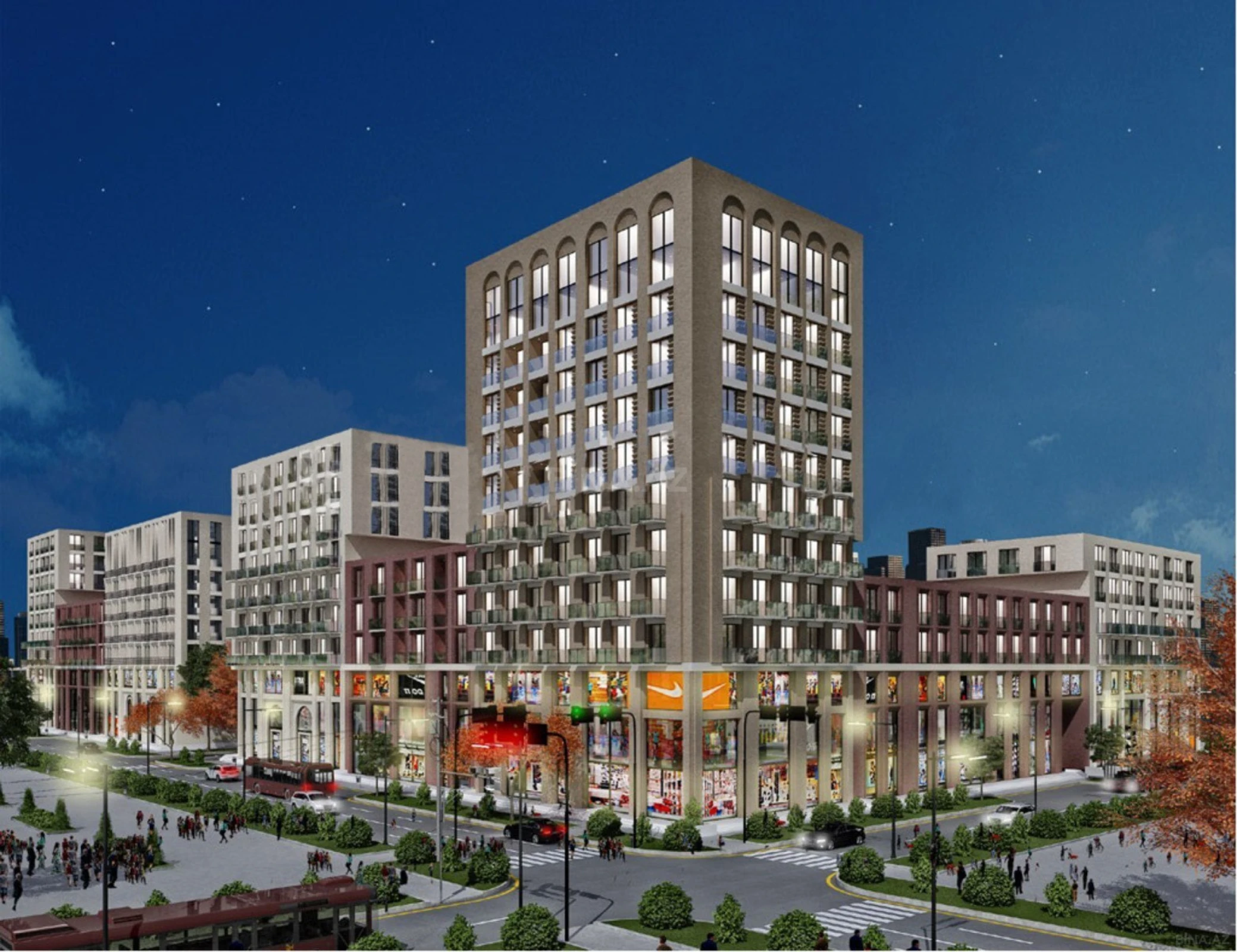 Satılır 2 otaqlı mənzil 118.5 m²