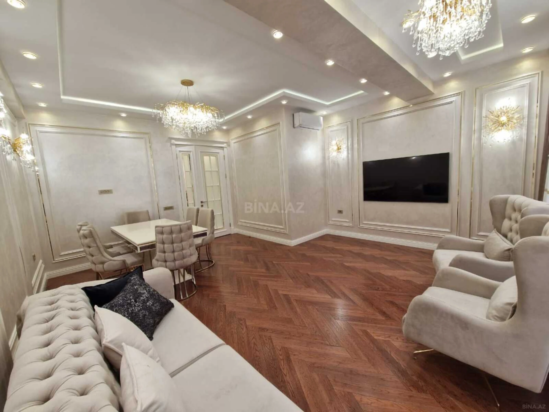Kirayə verilir 3 otaqlı mənzil 140 m²