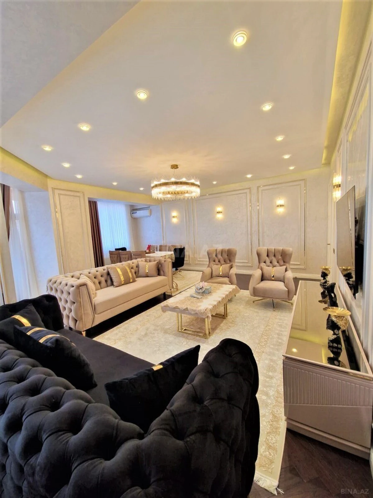 Kirayə verilir 3 otaqlı mənzil 160 m²