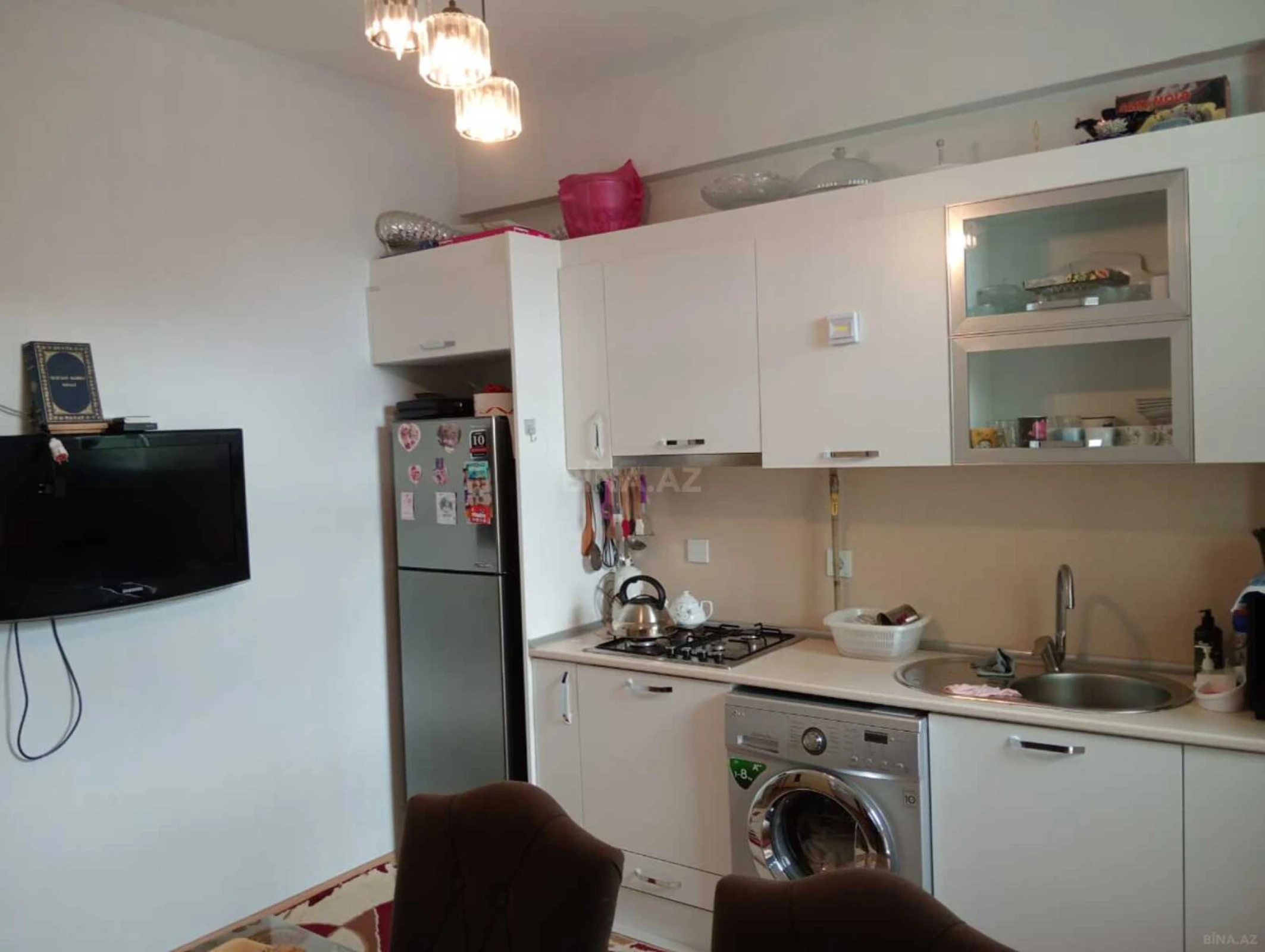 Satılır 1 otaqlı mənzil 52.2 m²