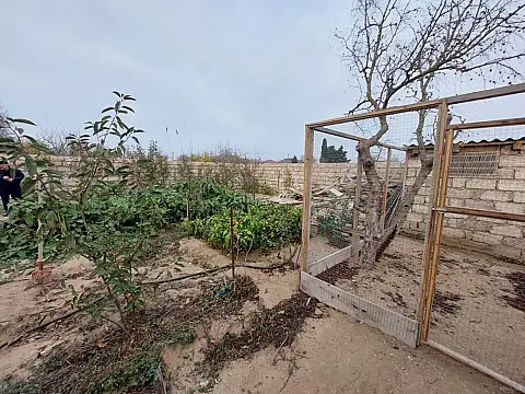 Satılır 2 otaqlı həyət evi 45 m²