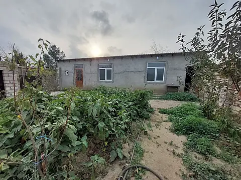 Satılır 2 otaqlı həyət evi 45 m²
