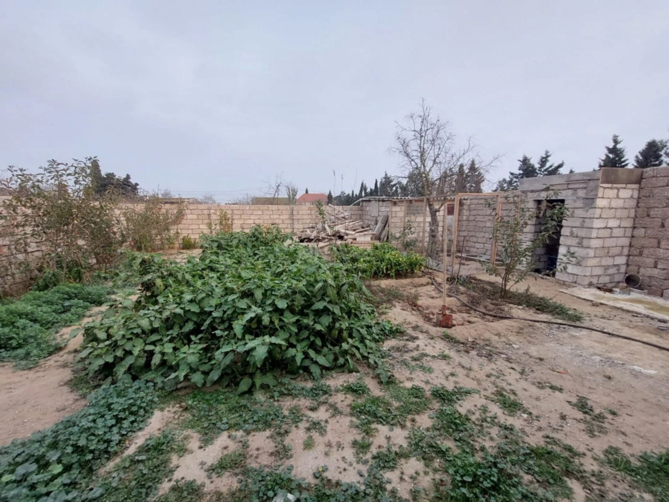 Satılır 2 otaqlı həyət evi 45 m²