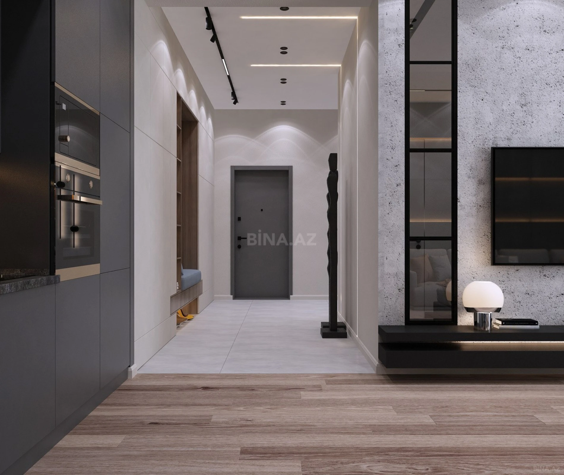 Satılır 3 otaqlı mənzil 102 m²