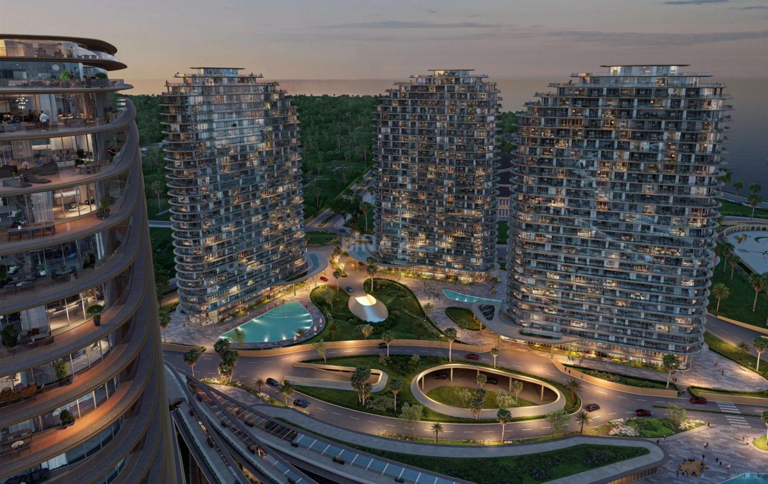 Satılır 1 otaqlı mənzil 29.4 m²