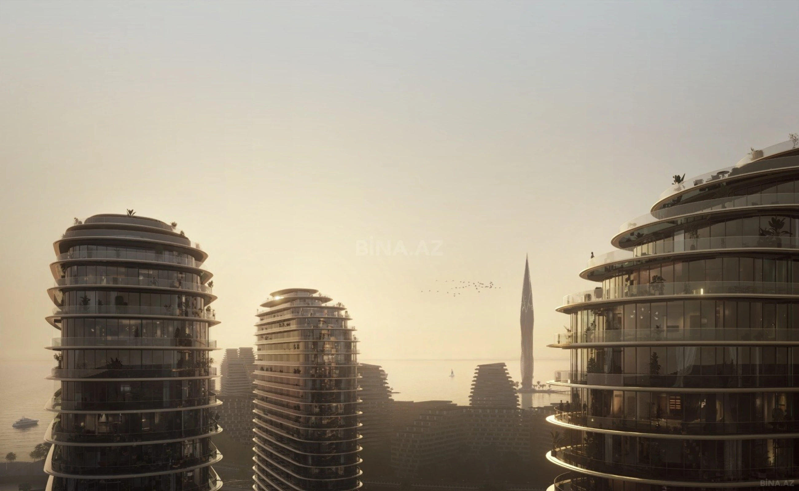 Satılır 1 otaqlı mənzil 29.4 m²