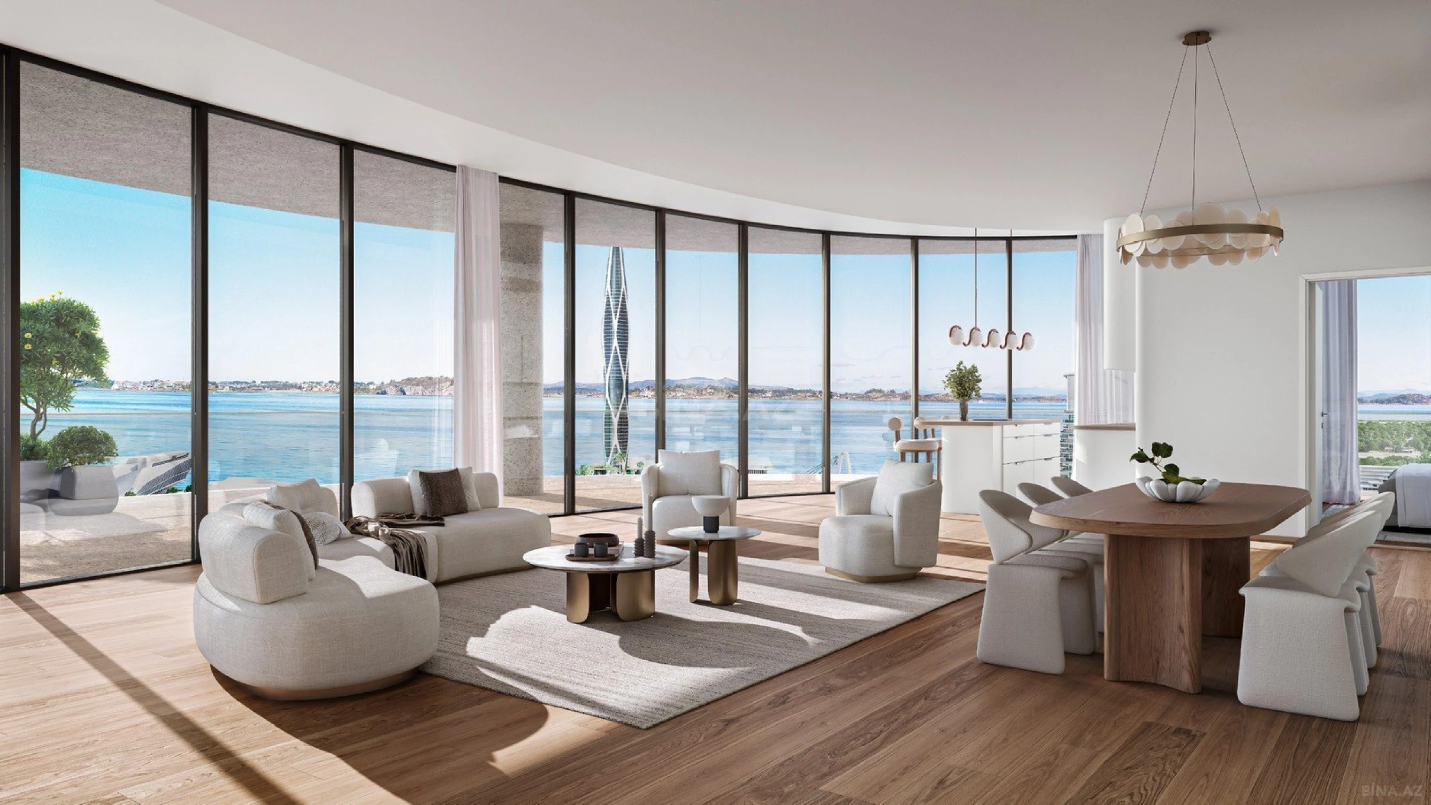 Satılır 1 otaqlı mənzil 29.4 m²