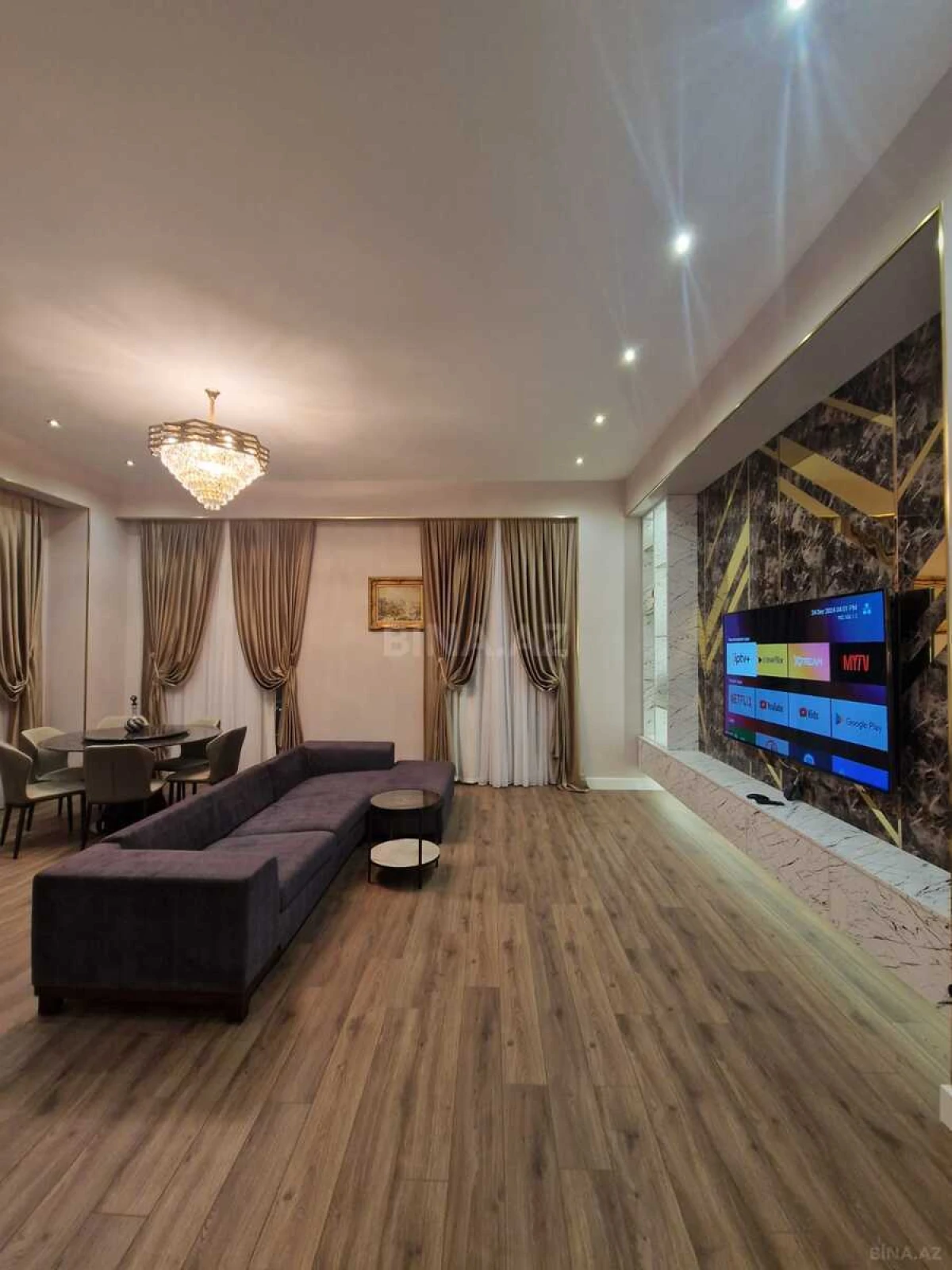Kirayə verilir 3 otaqlı mənzil 160 m²
