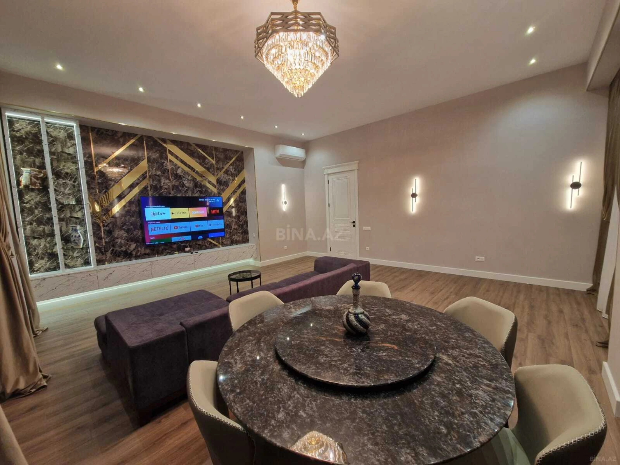 Kirayə verilir 3 otaqlı mənzil 160 m²