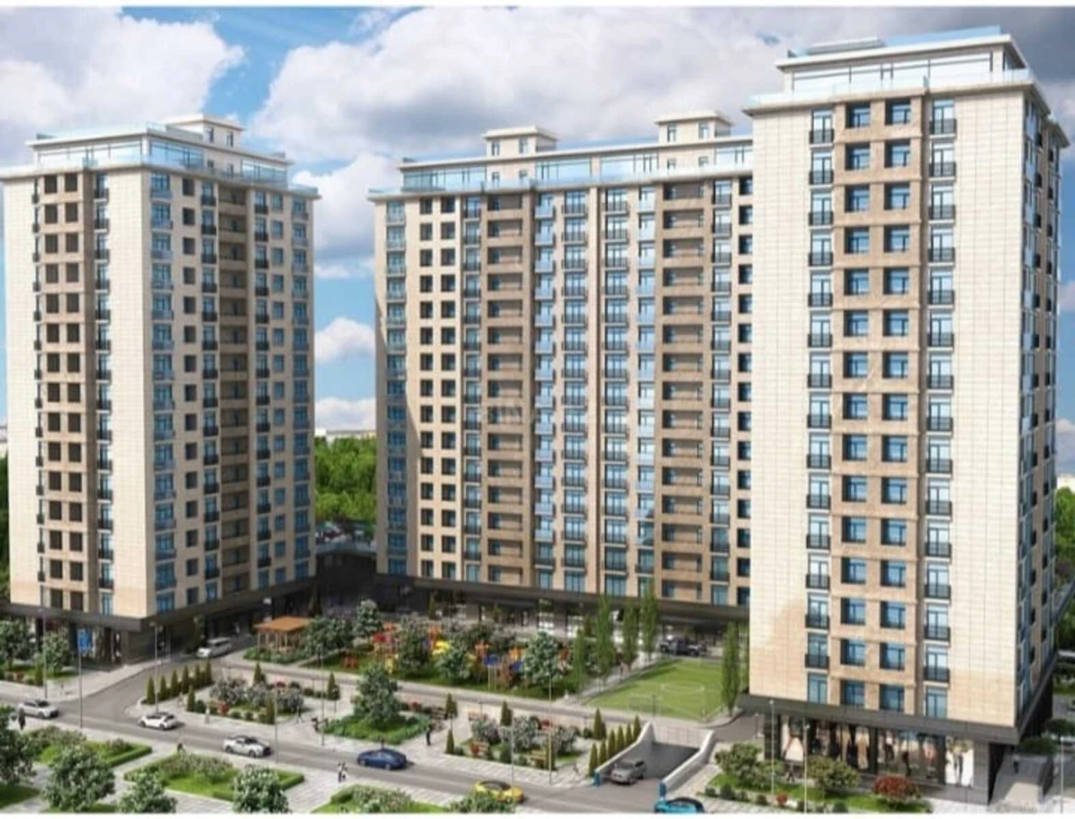 Satılır 4 otaqlı mənzil 149.5 m²