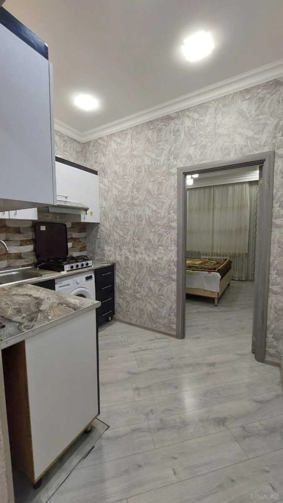Satılır 2 otaqlı mənzil 55 m²