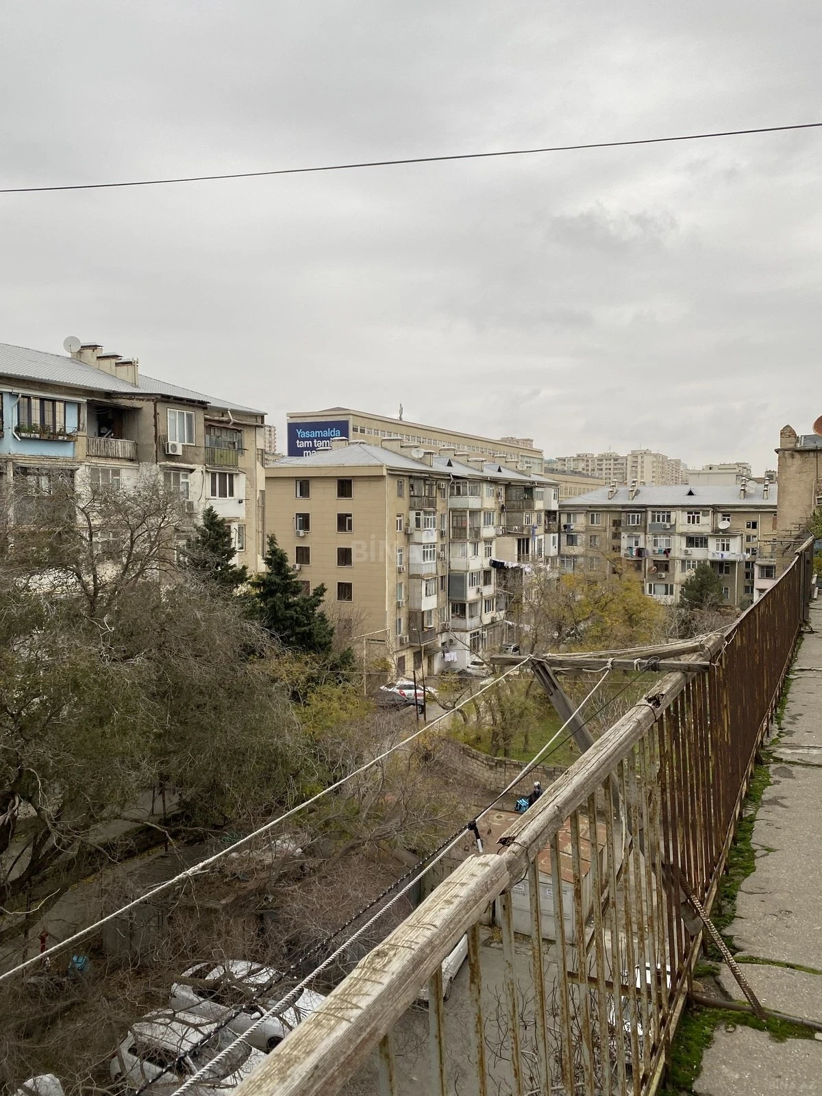 Kirayə verilir 1 otaqlı mənzil 30 m²