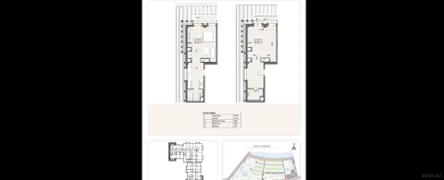 Satılır 1 otaqlı mənzil 50.4 m²
