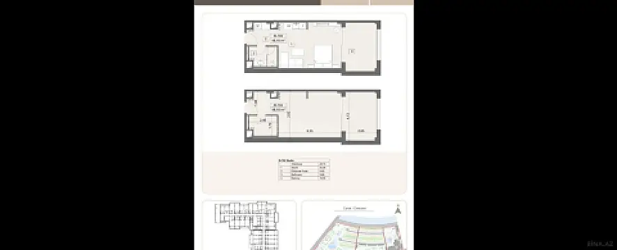 Satılır 1 otaqlı mənzil 48.2 m²