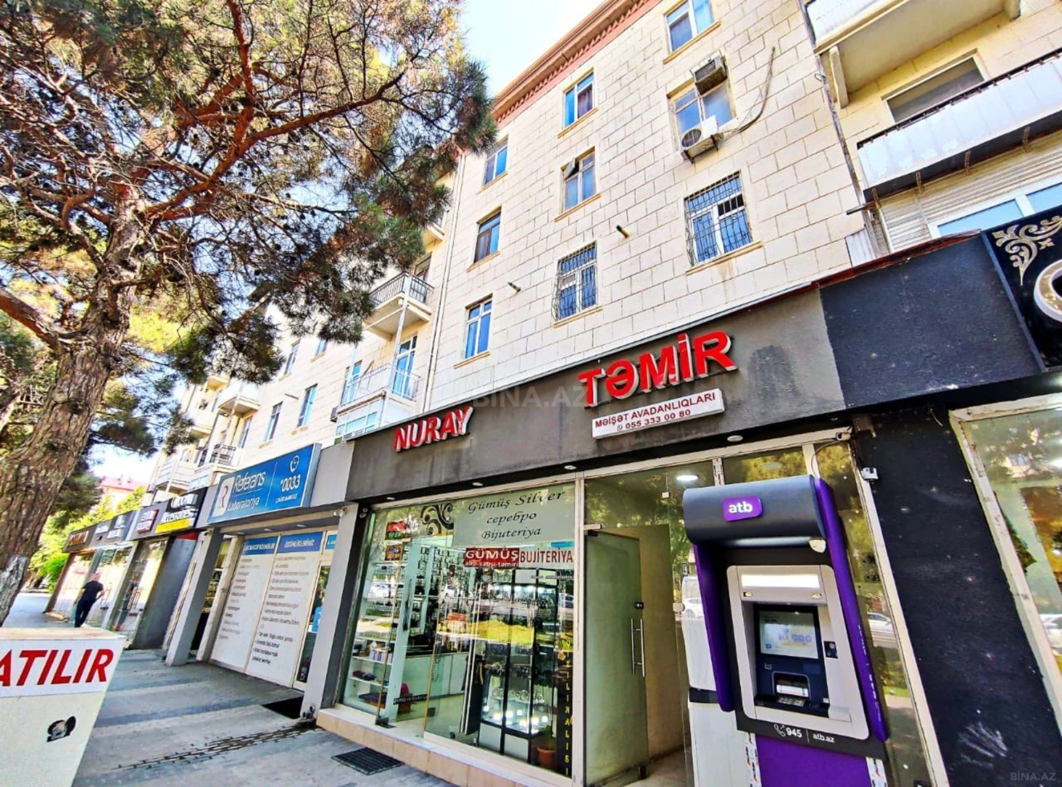 Satılır 3 otaqlı mənzil 95 m²