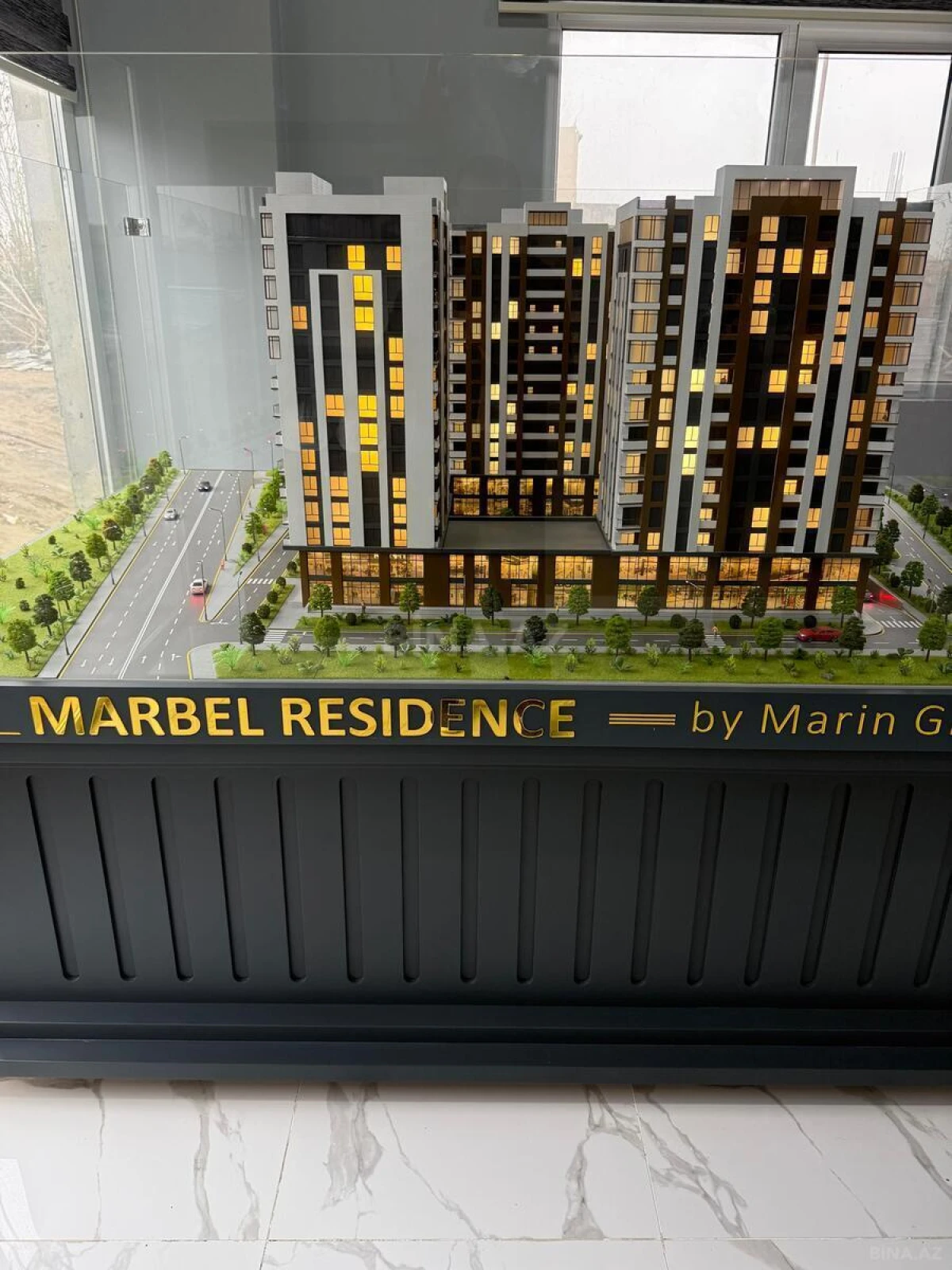 Satılır 1 otaqlı mənzil 53.4 m²