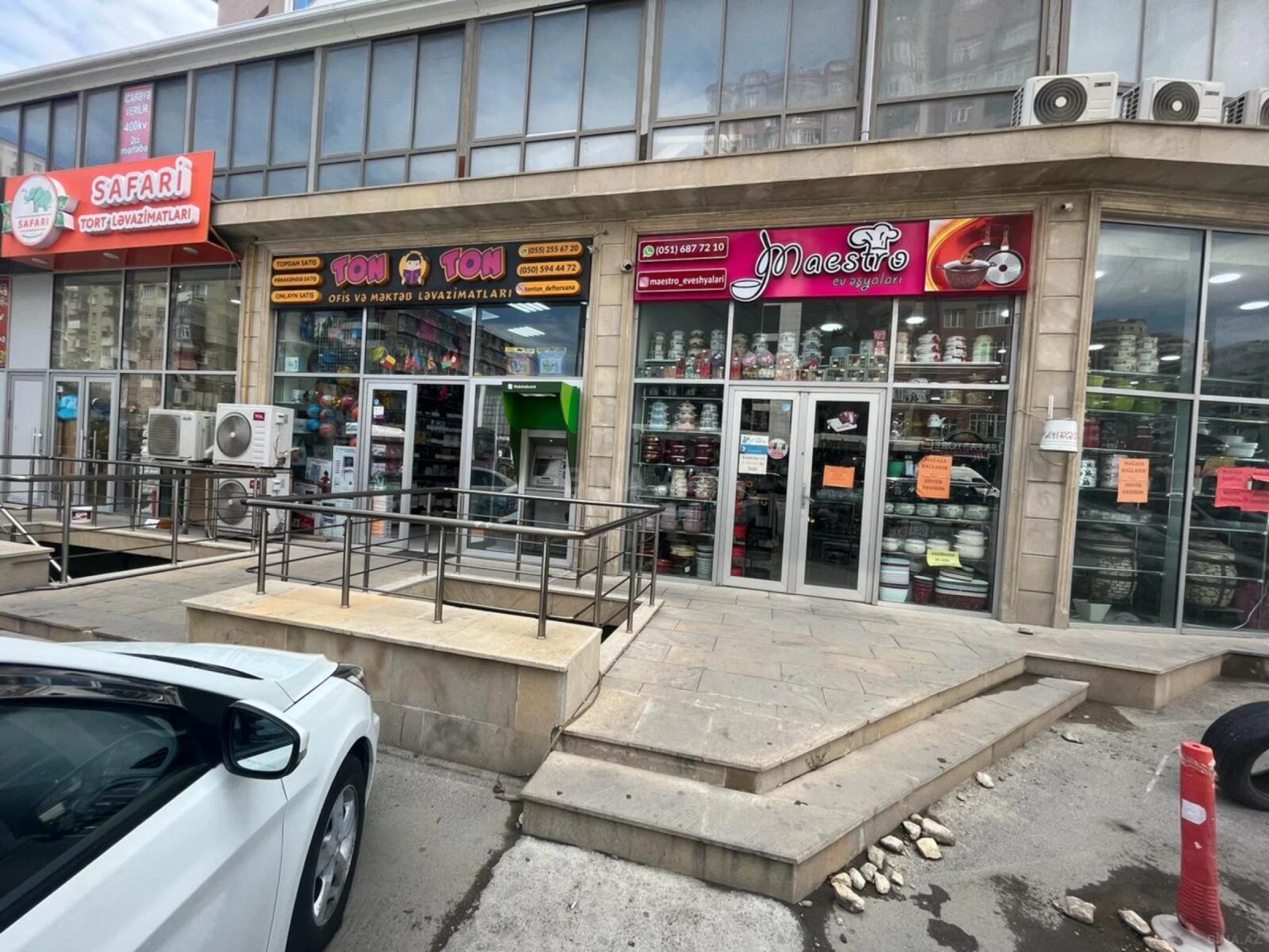 Kirayə verilir obyekt 180 m²