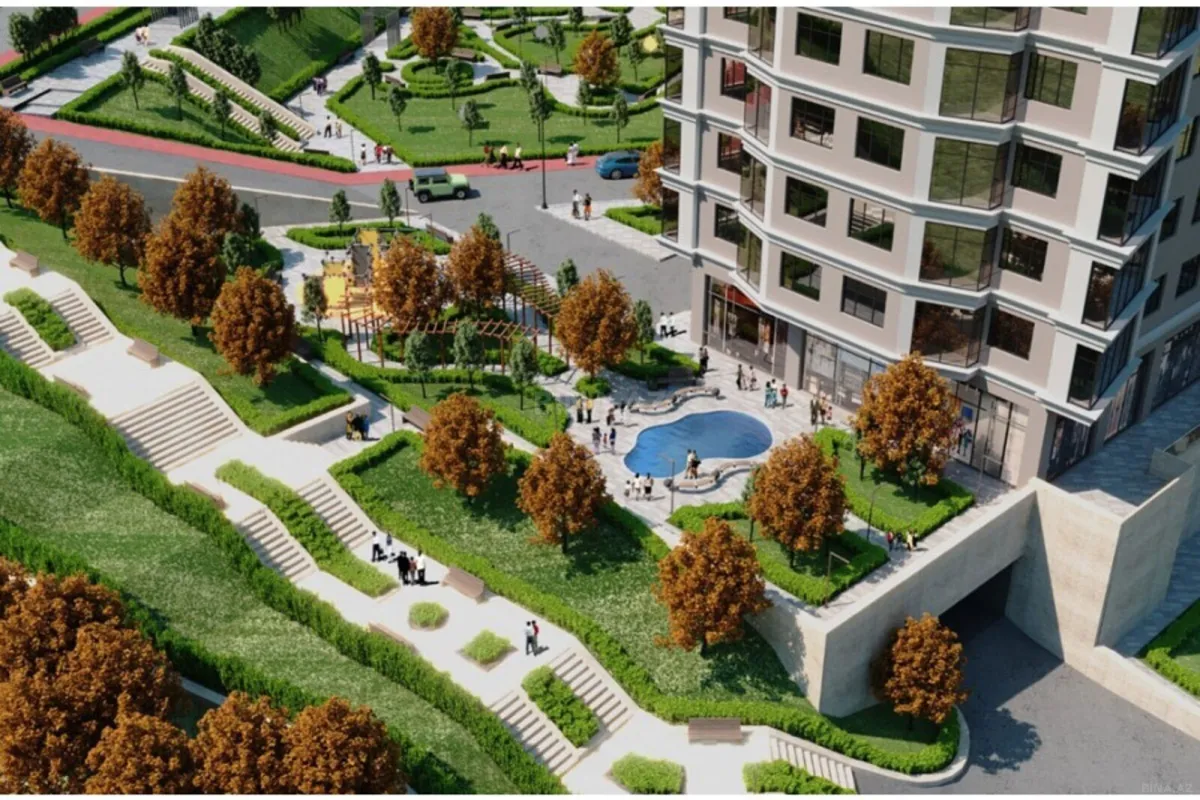 Satılır 2 otaqlı mənzil 98 m²