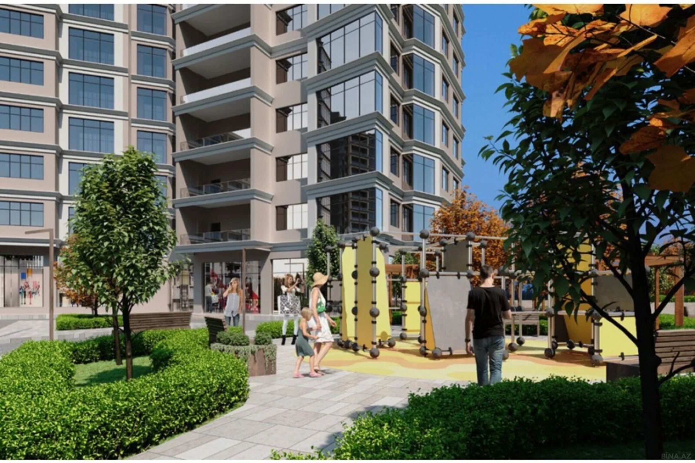Satılır 2 otaqlı mənzil 98 m²