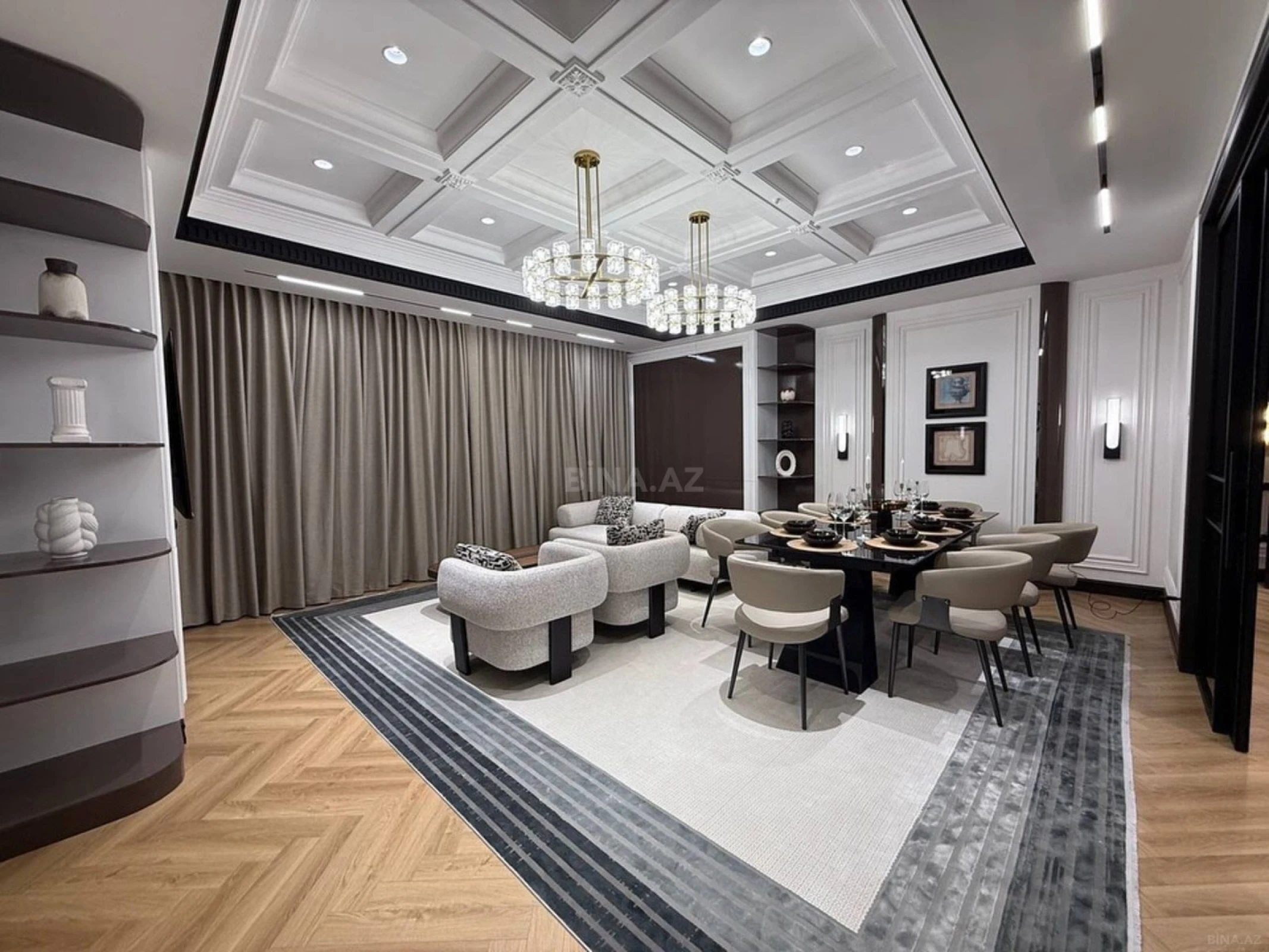 Kirayə verilir 3 otaqlı mənzil 130 m²