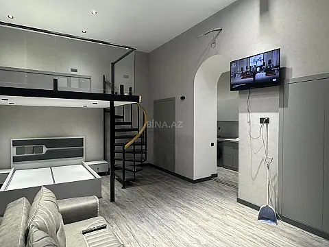 Satılır 1 otaqlı mənzil 52 m²