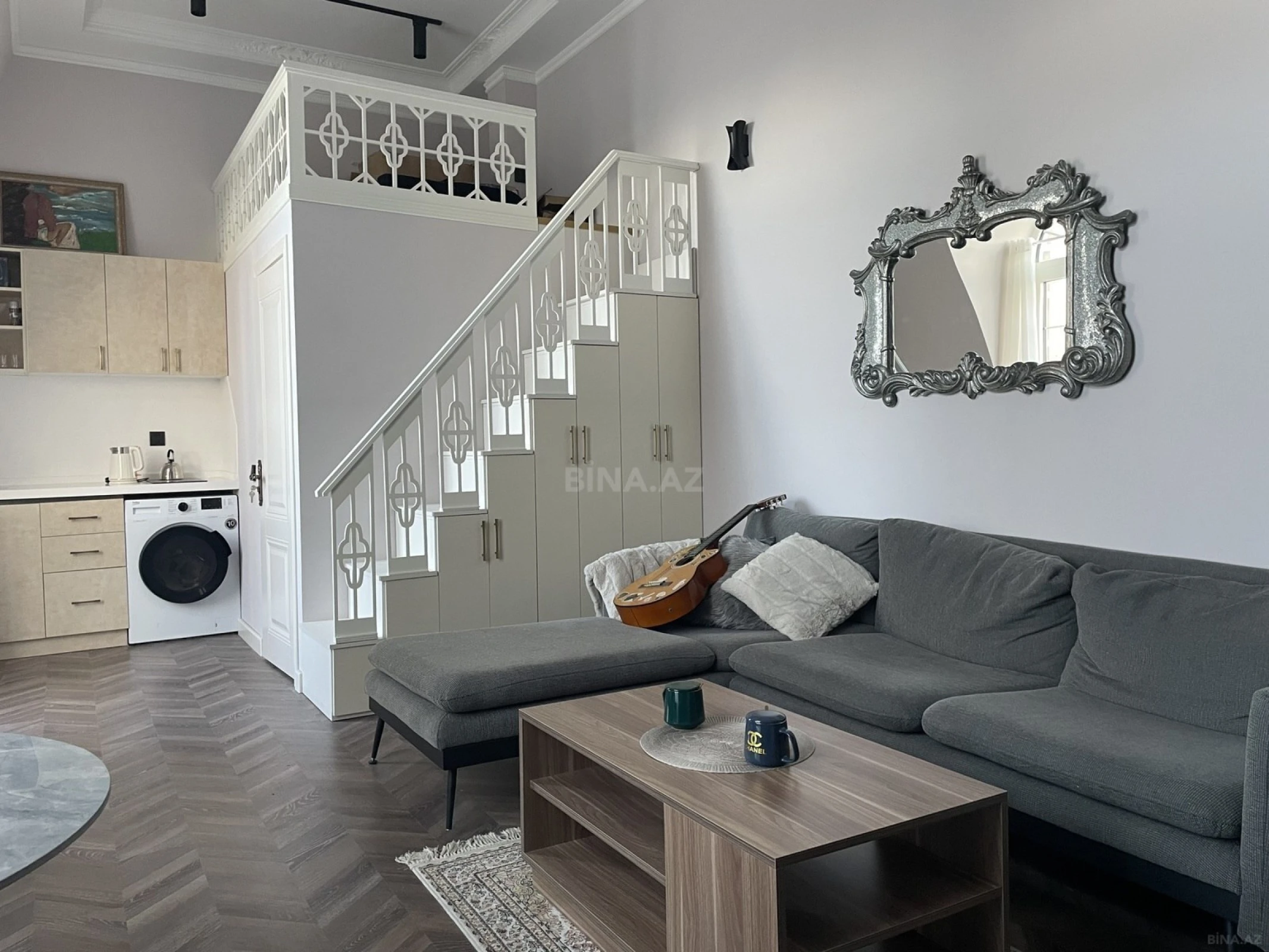 Satılır 1 otaqlı mənzil 45 m²