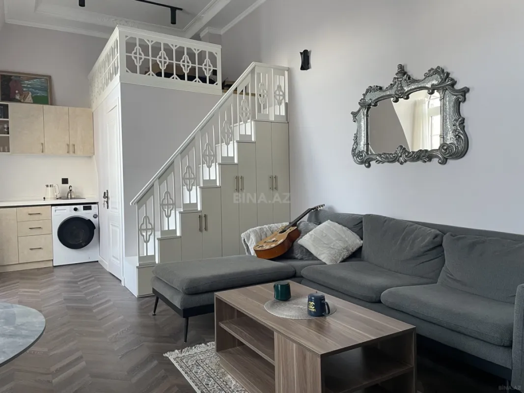 Satılır 1 otaqlı mənzil 45 m²