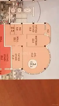 Satılır 3 otaqlı mənzil 156 m²