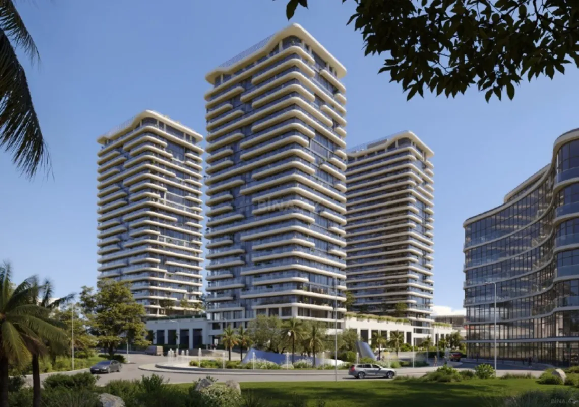 Satılır 1 otaqlı mənzil 57.2 m²