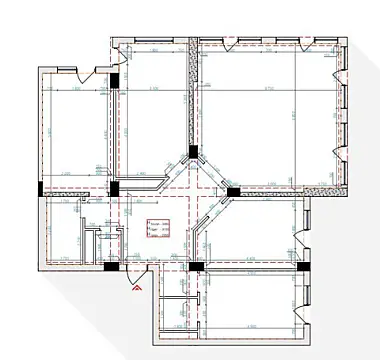 Satılır 4 otaqlı mənzil 200 m²