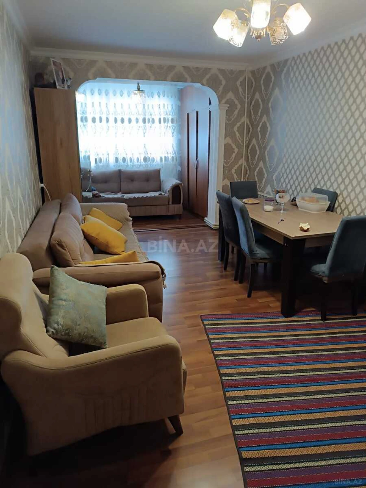 Satılır 2 otaqlı mənzil 55 m²