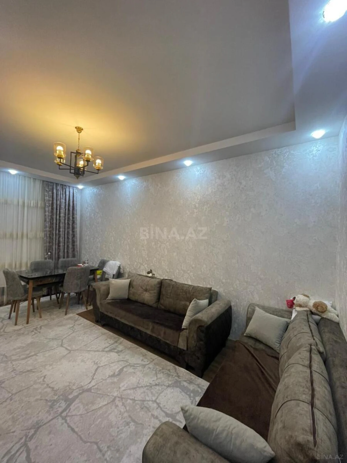 Satılır 2 otaqlı mənzil 55 m²